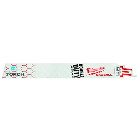 Milwaukee 9 in. 10 TPI THE TORCHIce HardenedSAWZALL Blades 48-01-9713